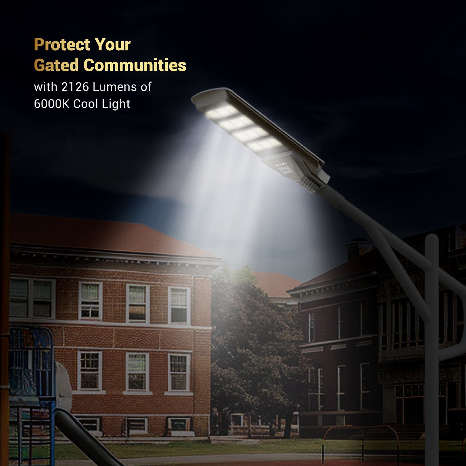 Dylect Luxe Solar All-In-One Street Light – 400W