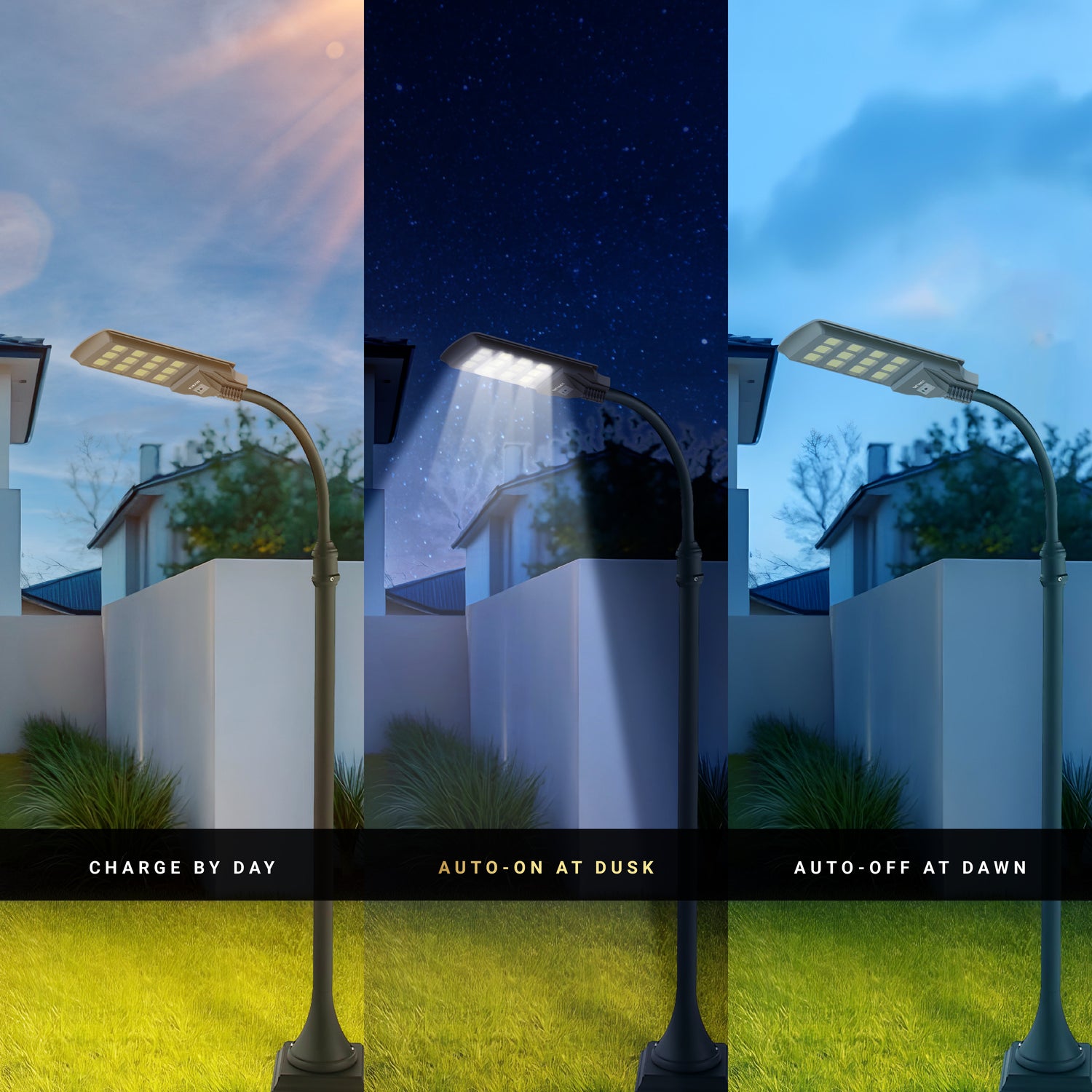 Dylect Luxe Solar All-In-One Street Light – 400W