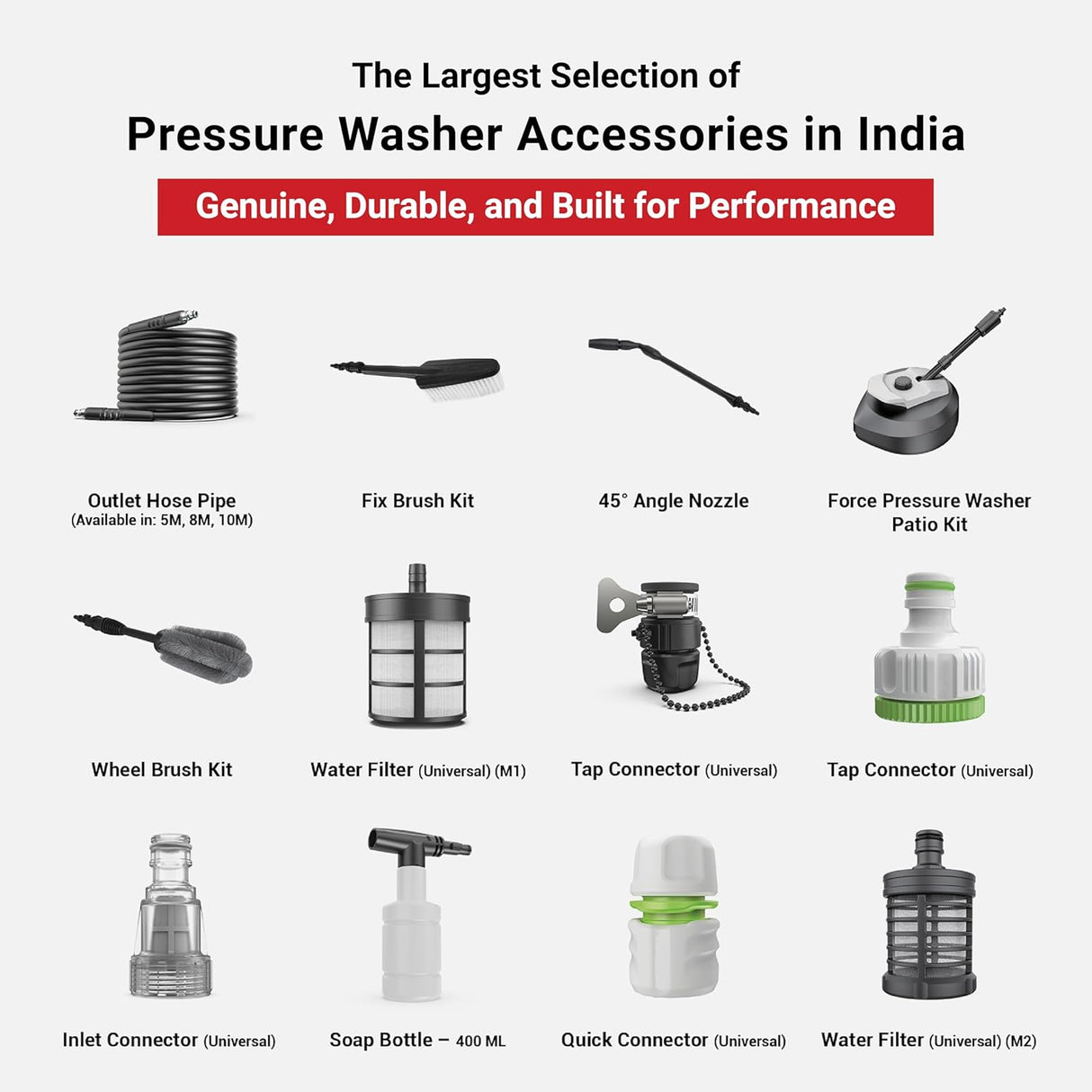 DYLECT ULTRA POWER & ULTRA CLEAN Pro Pressure Washer Gun