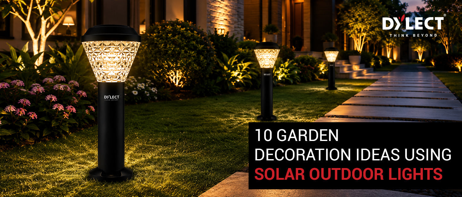 10 Garden Decoration Ideas Using Solar Outdoor Lights