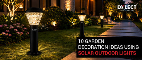 10 Garden Decoration Ideas Using Solar Outdoor Lights