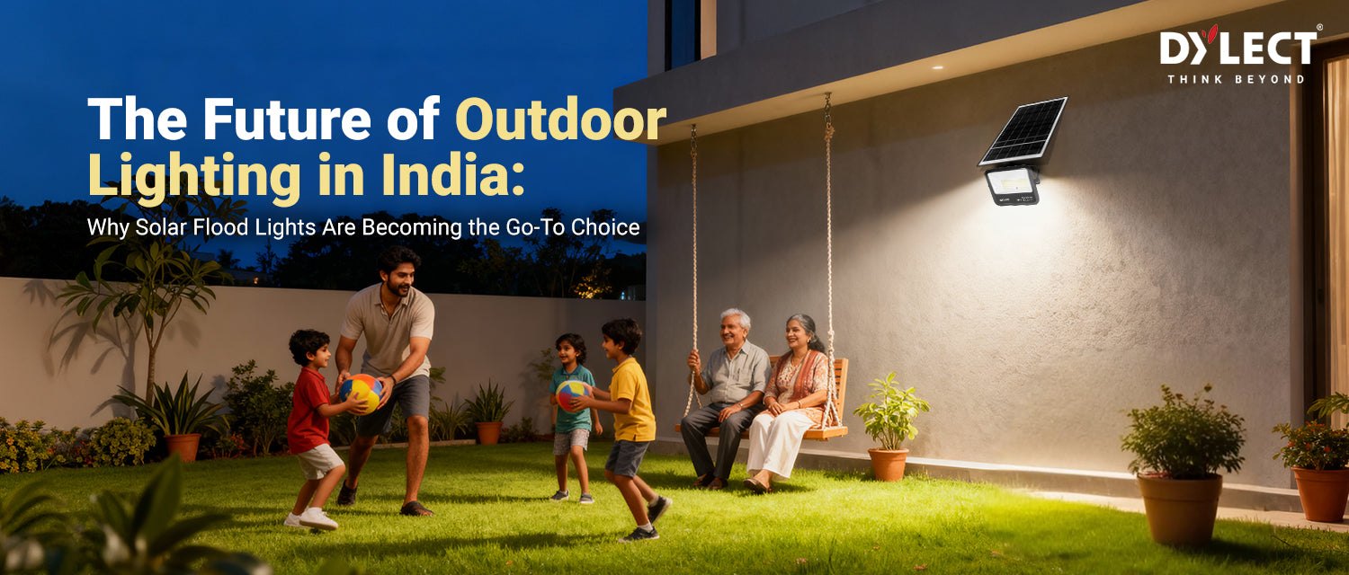 The Future of Outdoor Lighting in India: Why Solar Flood Lights Are Becoming the Go-To Choice