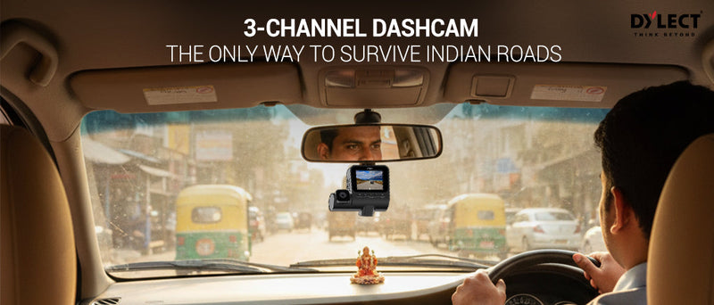 Why a 3-Channel Dashcam is the Only Way to Survive Indian Roads in 2026