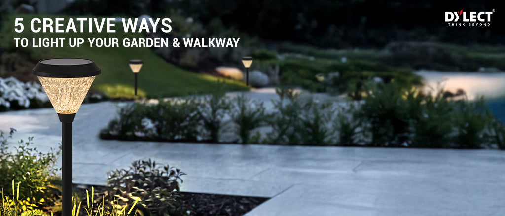 5 Creative Ways to Light Up Your Garden & Walkway with Solar Lights
