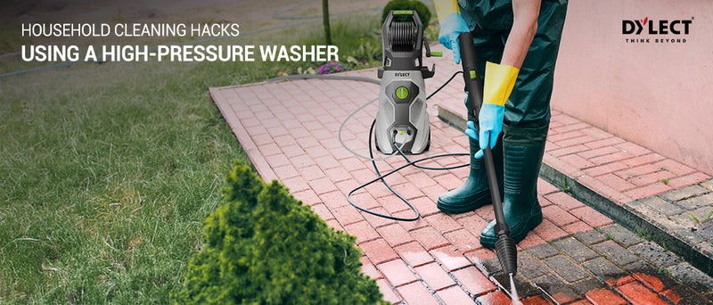 5 Satisfying Household Cleaning Hacks Using a High-Pressure Washer