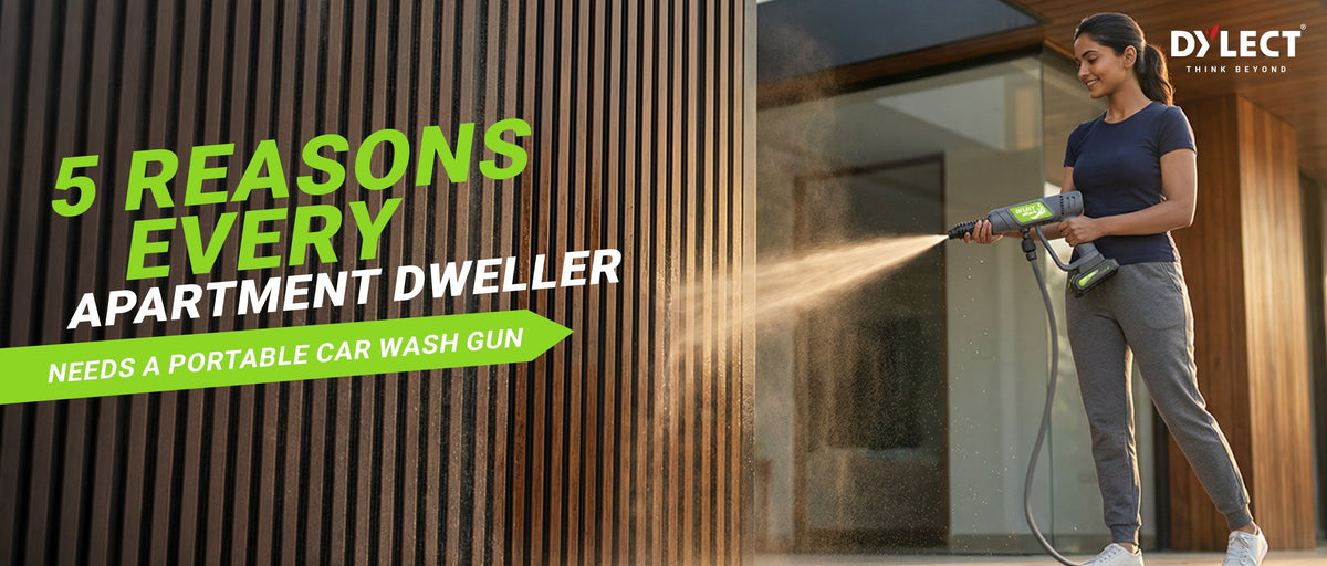 5 Reasons Every Apartment Dweller Needs a Portable Car Wash Gun
