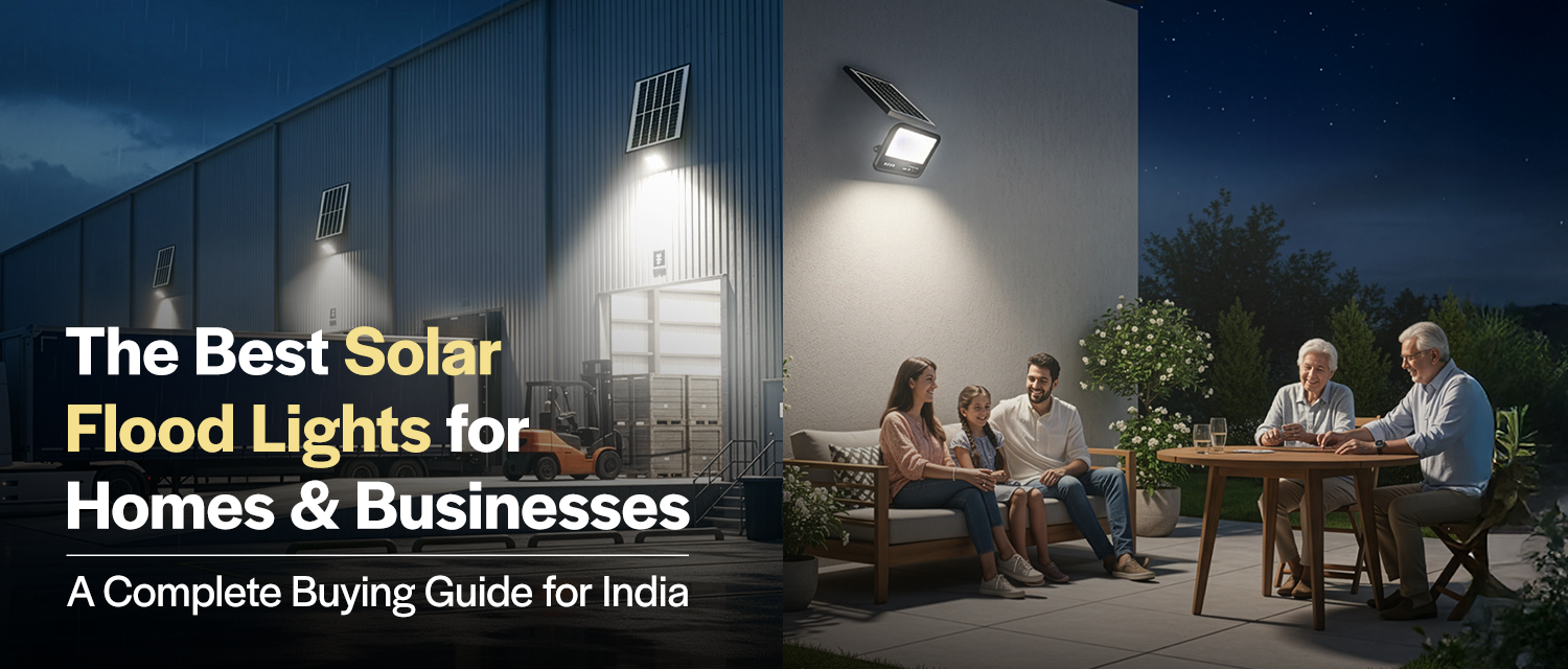 The Best Solar Flood Lights for Homes &amp; Businesses: A Complete Buying Guide for India
