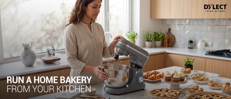 How a Stand Mixer Can Help You Run a Home Bakery from Your Kitchen (India 2026)