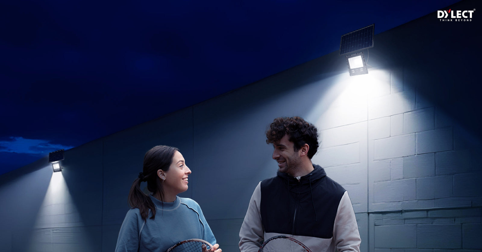 Solar outdoor flood lights​