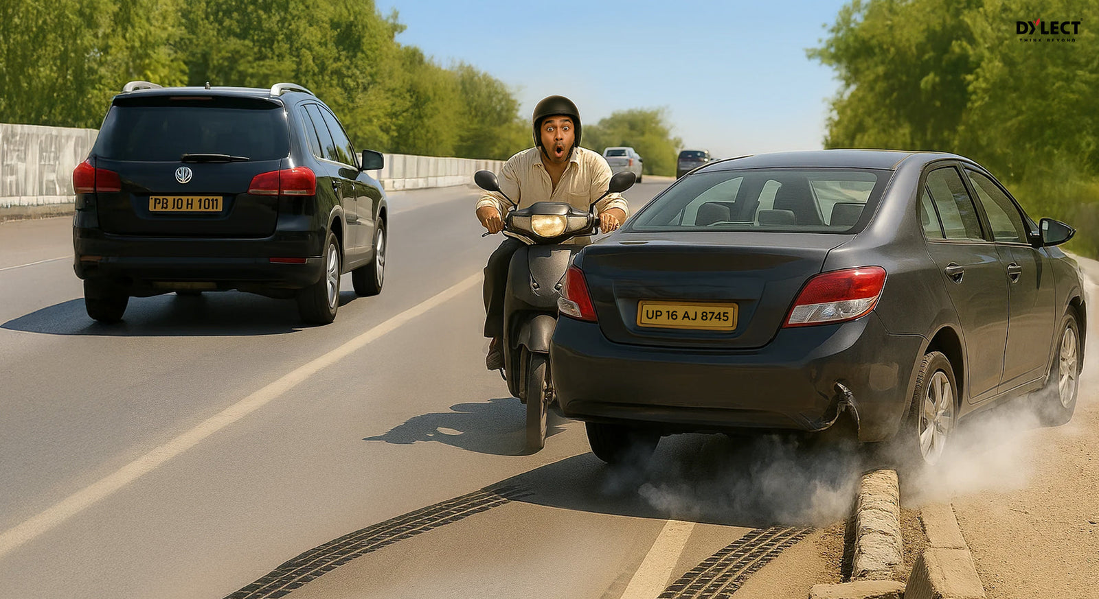 Dash cam for car front and rear