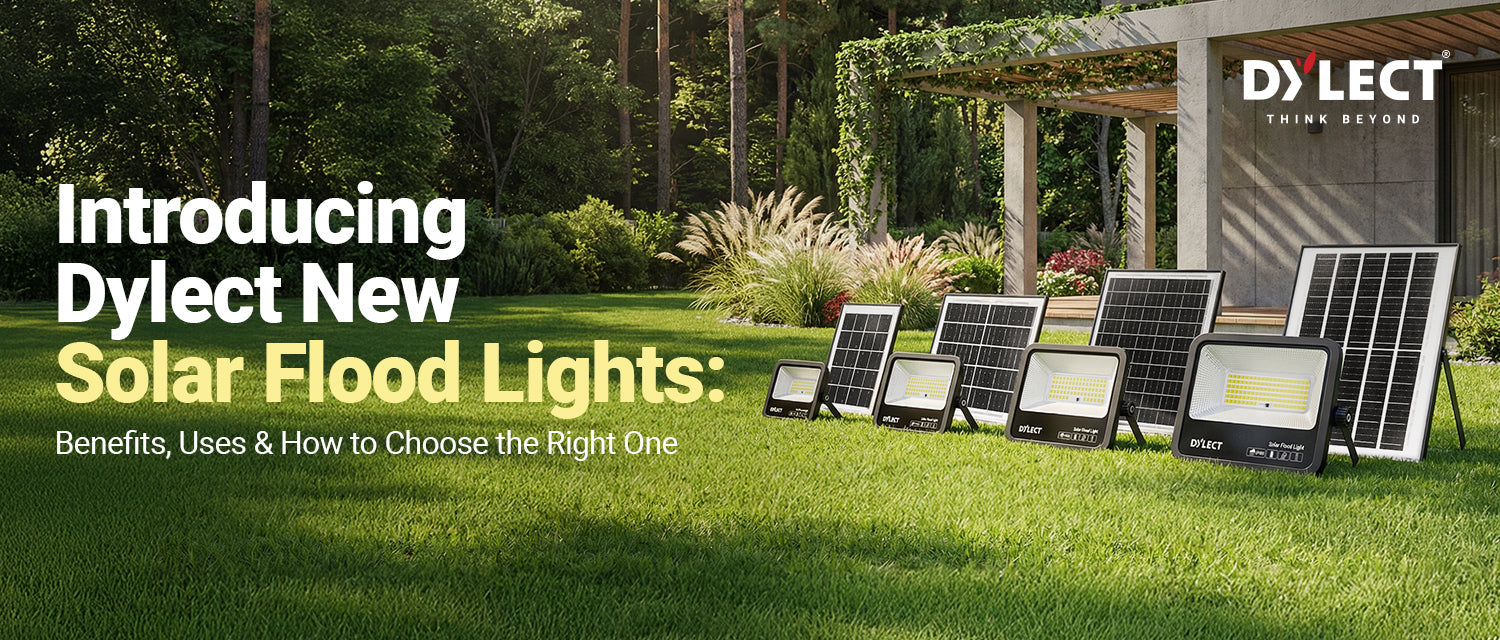 Introducing Dylect New Solar Flood Lights: Benefits, Uses & How to Choose the Right One