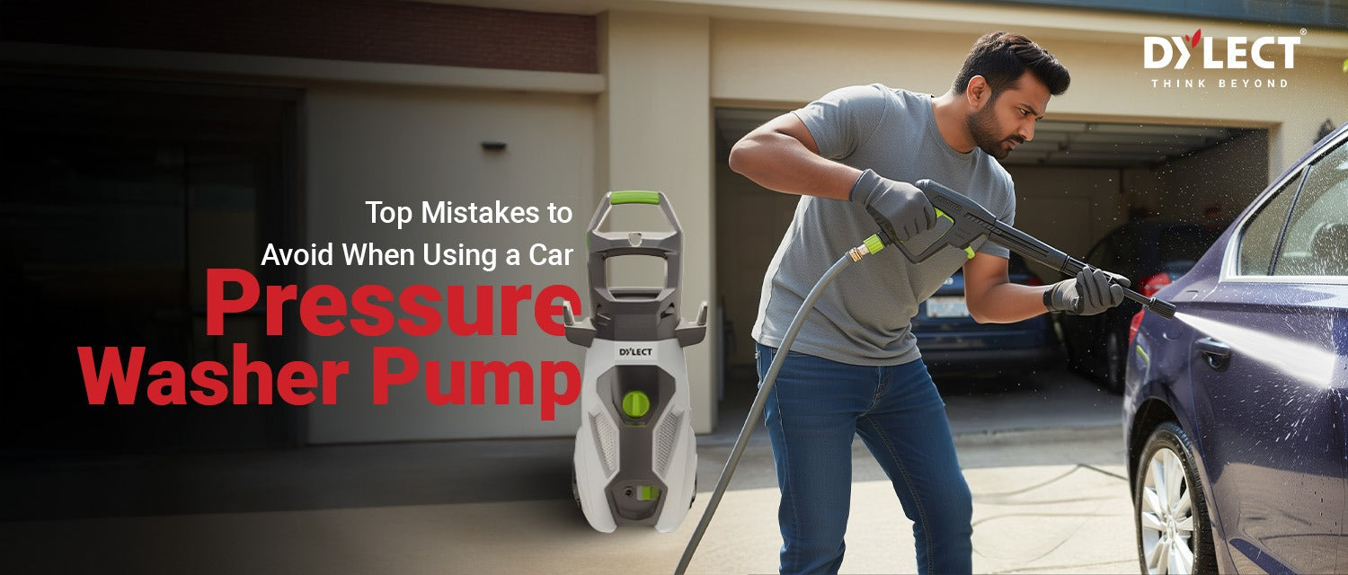 Top Mistakes to Avoid When Using a Car Pressure Washer