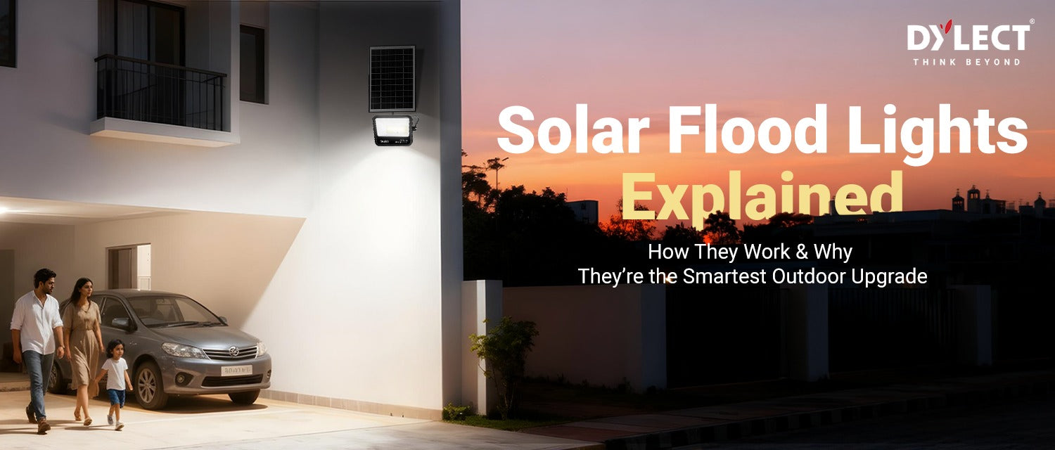 Solar Flood Lights Explained: How They Work & Why They’re the Smartest Outdoor Upgrade