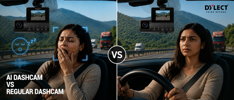 AI Dashcam vs Regular Dashcam