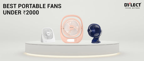 Best Portable Mini Fan Rechargeable Under ₹2000 in India (2026 Reviewed)