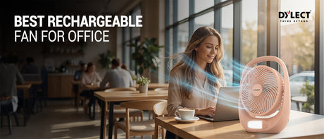 Best Rechargeable Fan for Office Desks & Work-From-Home in India