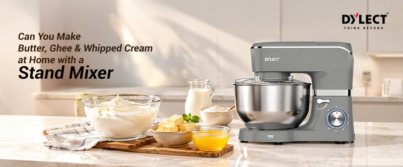 Butter, Ghee & Whipped Cream Making at Home with a Stand Mixer