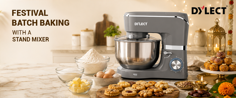 Festival Batch Baking with a Stand Mixer