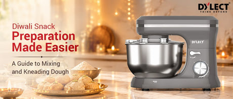 Diwali Snack Preparation Made Easier: A Guide to Mixing and Kneading Dough