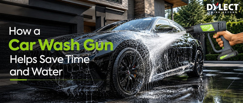 How a Car Wash Gun Helps Save Time and Water