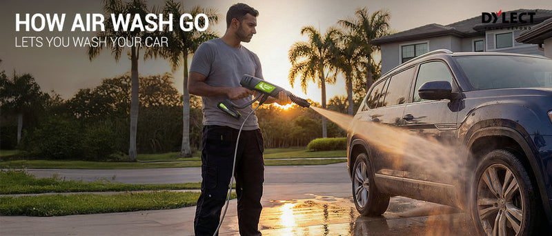 How the Dylect Air Wash Go Lets You Wash Your Car Without a Pressure Washer