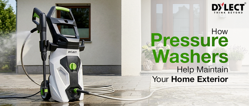 How Pressure Washers Help Maintain Your Home Exterior