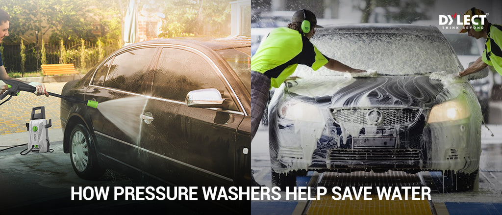 How Pressure Washers Help Save Water Compared to Traditional Car Washing