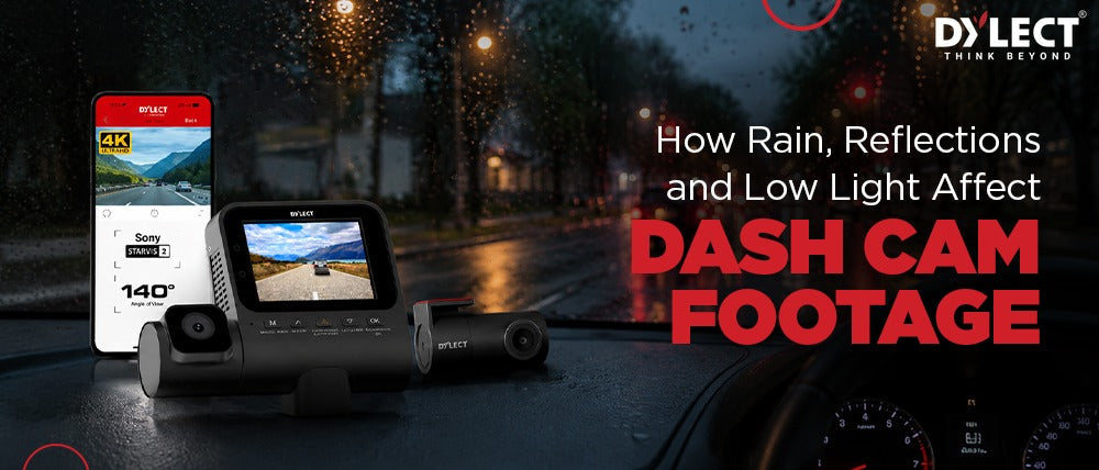 How Rain, Reflections and Low Light Affect Dash Cam Footage