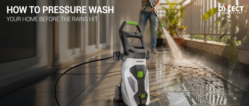 How to Pressure Wash Your Home Before the Rains Hit