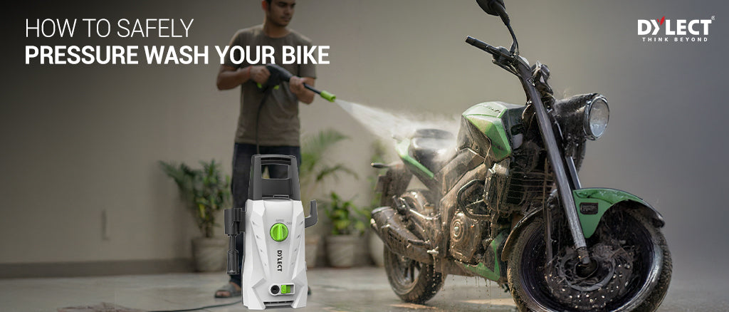 How to Safely Pressure Wash Your Bike or Scooty