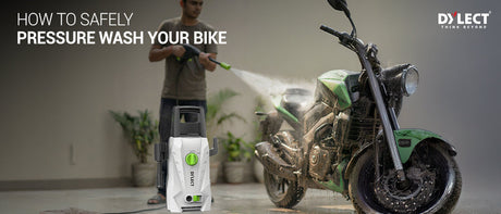 How to Safely Pressure Wash Your Bike or Scooty