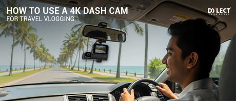 How to Use a 4K Dashcam for Travel Vlogging