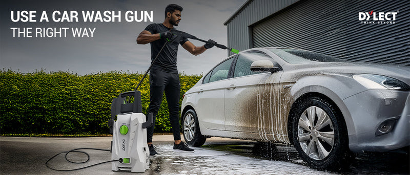 How to Use a Car Wash Gun the Right Way