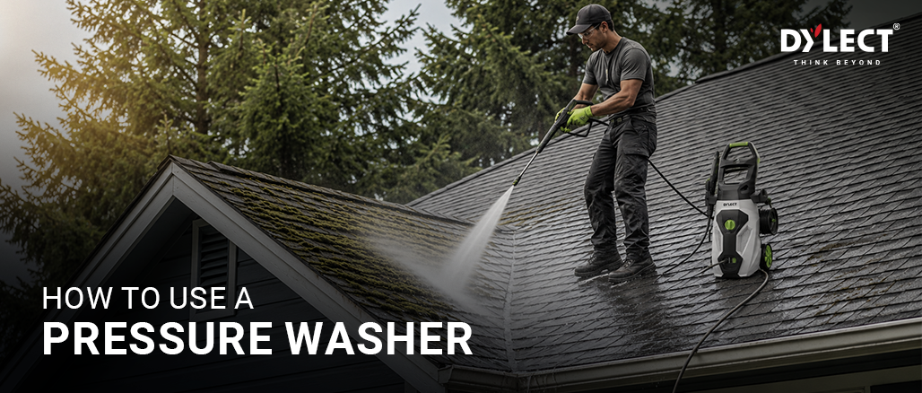 How to Use a Pressure Washer for Monsoon Roof Prep