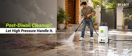 Post-Diwali Cleanup: Removing Cracker Residue, Oil & Rangoli Stains with a Pressure Washer