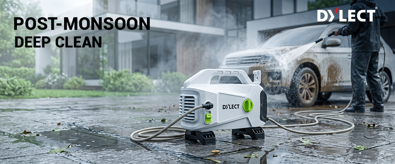 Post-Monsoon Deep Clean with Pressure Washer