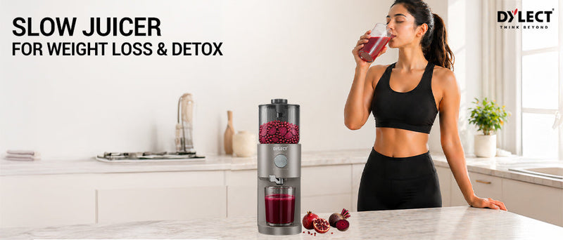 Slow Juicer for Weight Loss & Detox: What Nutritionists Actually Say