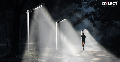 Motion sensor street lights