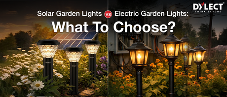Solar Garden Lights vs Electric Garden Lights