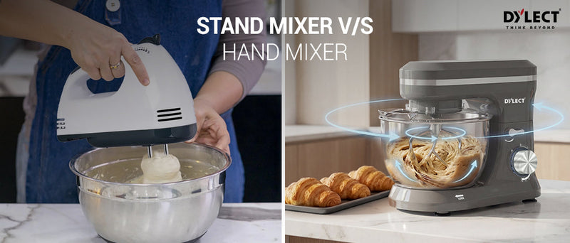 Stand Mixer vs Hand Mixer