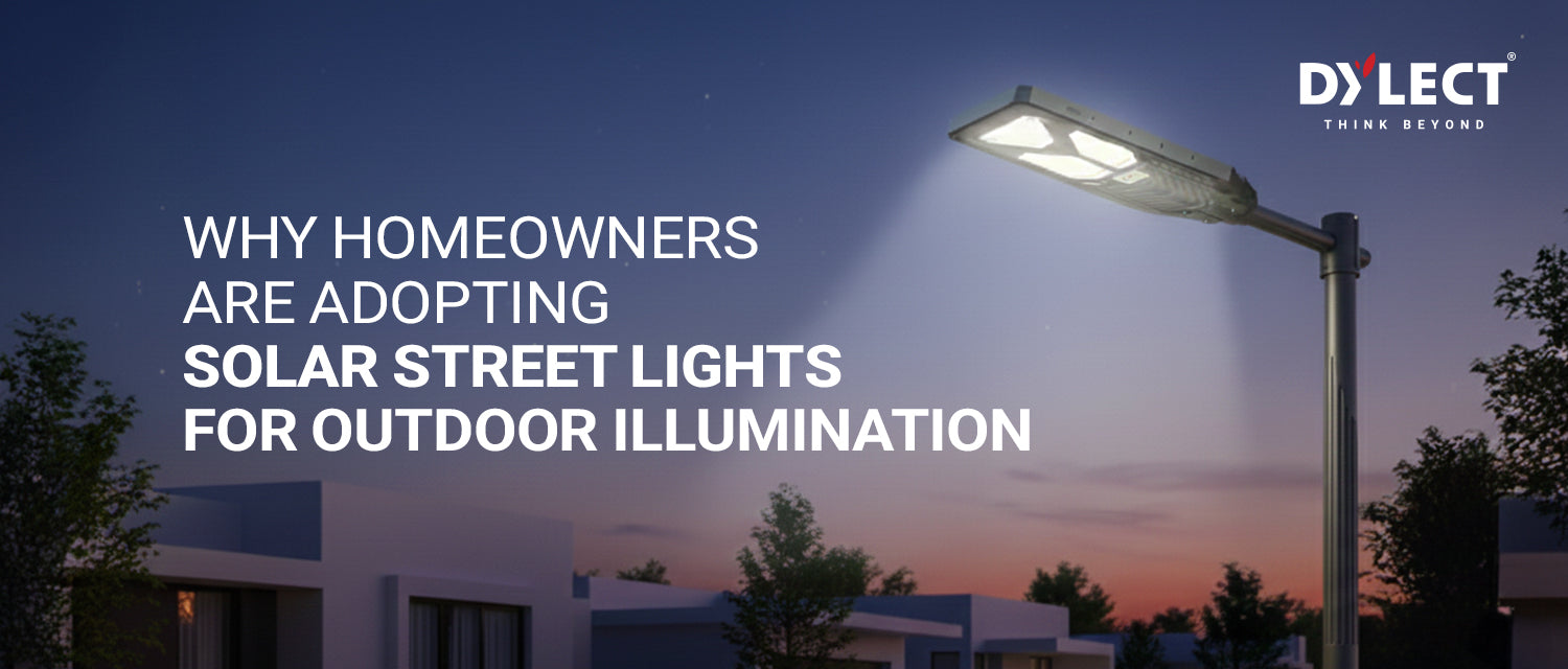 Why Homeowners Are Adopting Solar Street Lights for Outdoor Illumination