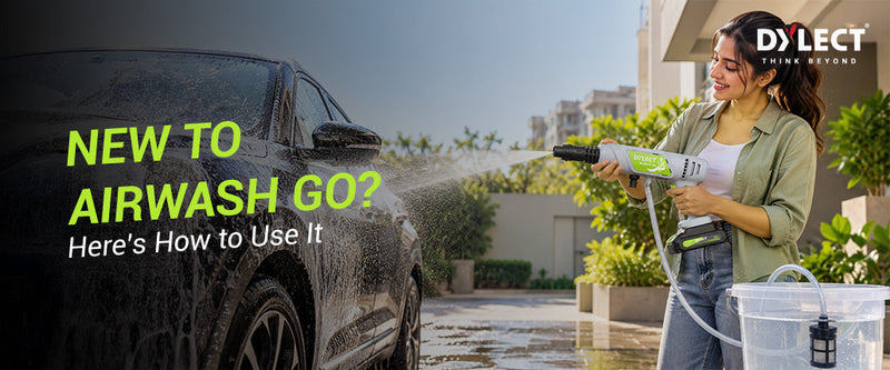 How to Use the Dylect AirWash Go Car Wash Gun