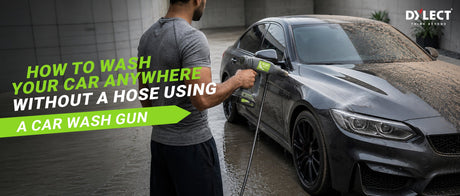 How to Wash Your Car Anywhere Without a Hose Using a Car Wash Gun