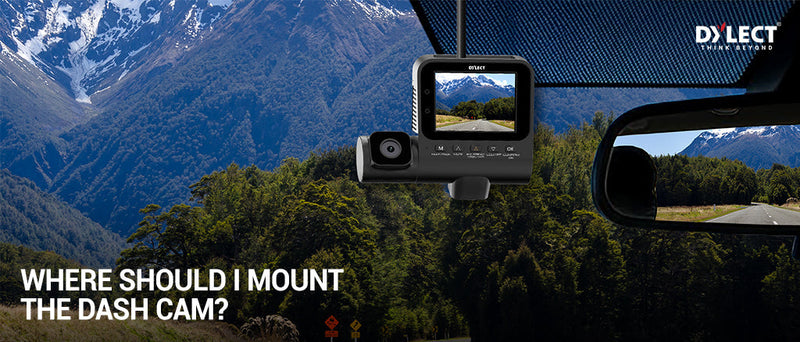 Where to Mount a Dash Cam So It Doesn’t Block Your View