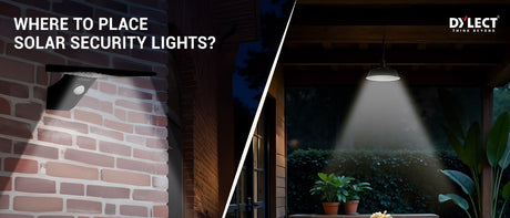 Where to Place Solar Security Lights