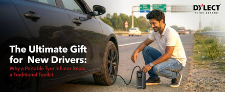 Why a Portable Tyre Inflator Beats a Traditional Toolkit