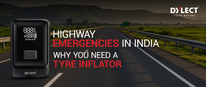Highway Emergencies in India – Why You Need a Tyre Inflator