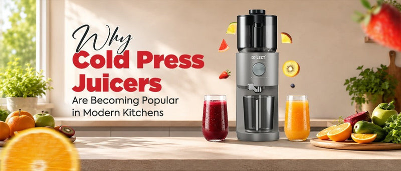 Why Cold Press Juicers Are Becoming Popular in Modern Kitchens?