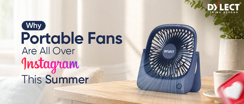 Why portable fans Are All Over Instagram This Summer