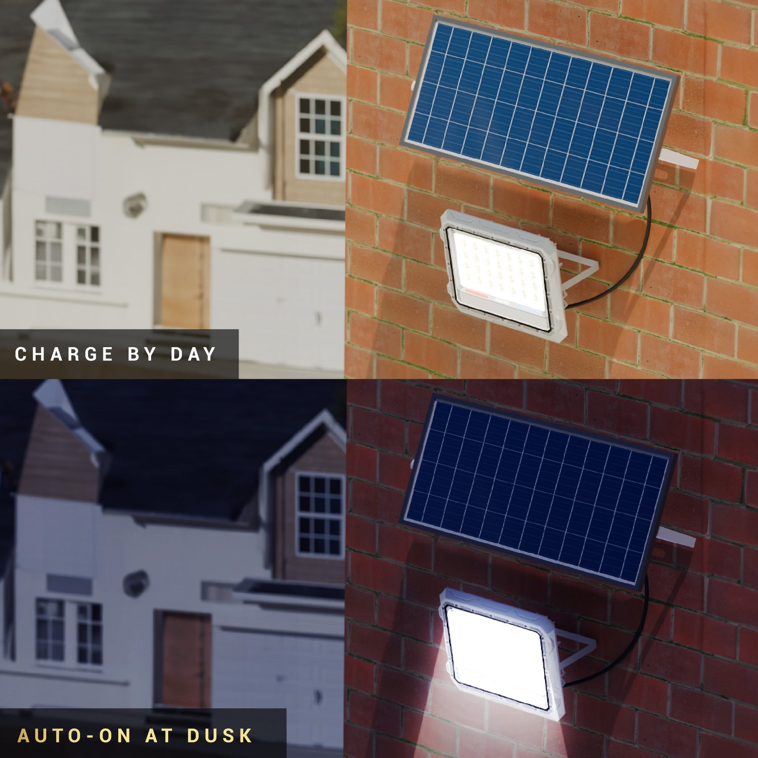 Dylect Luxe 100W Solar Flood Light